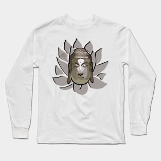 Buddha & Lotus Long Sleeve T-Shirt